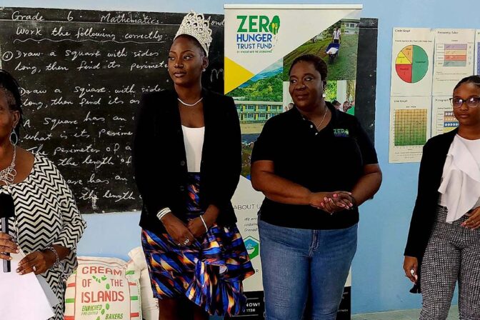 The Zero Hunger Trust Fund Conducts Outreach Drive to North Leeward