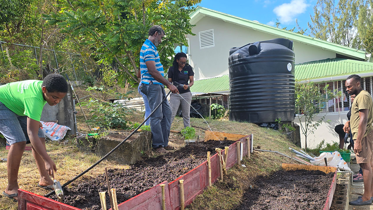 Celebrating Nine Years of Operations – ZHTF Develops Community Garden at Thompson Home